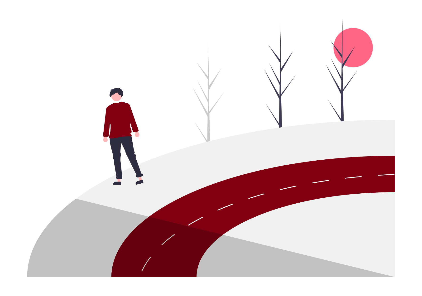 Opening a New Path Visual